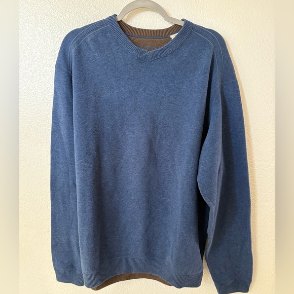 Tommy Bahama Other - Tommy Bahama Mens Cotton Pullover Reversible, Blue size Medium